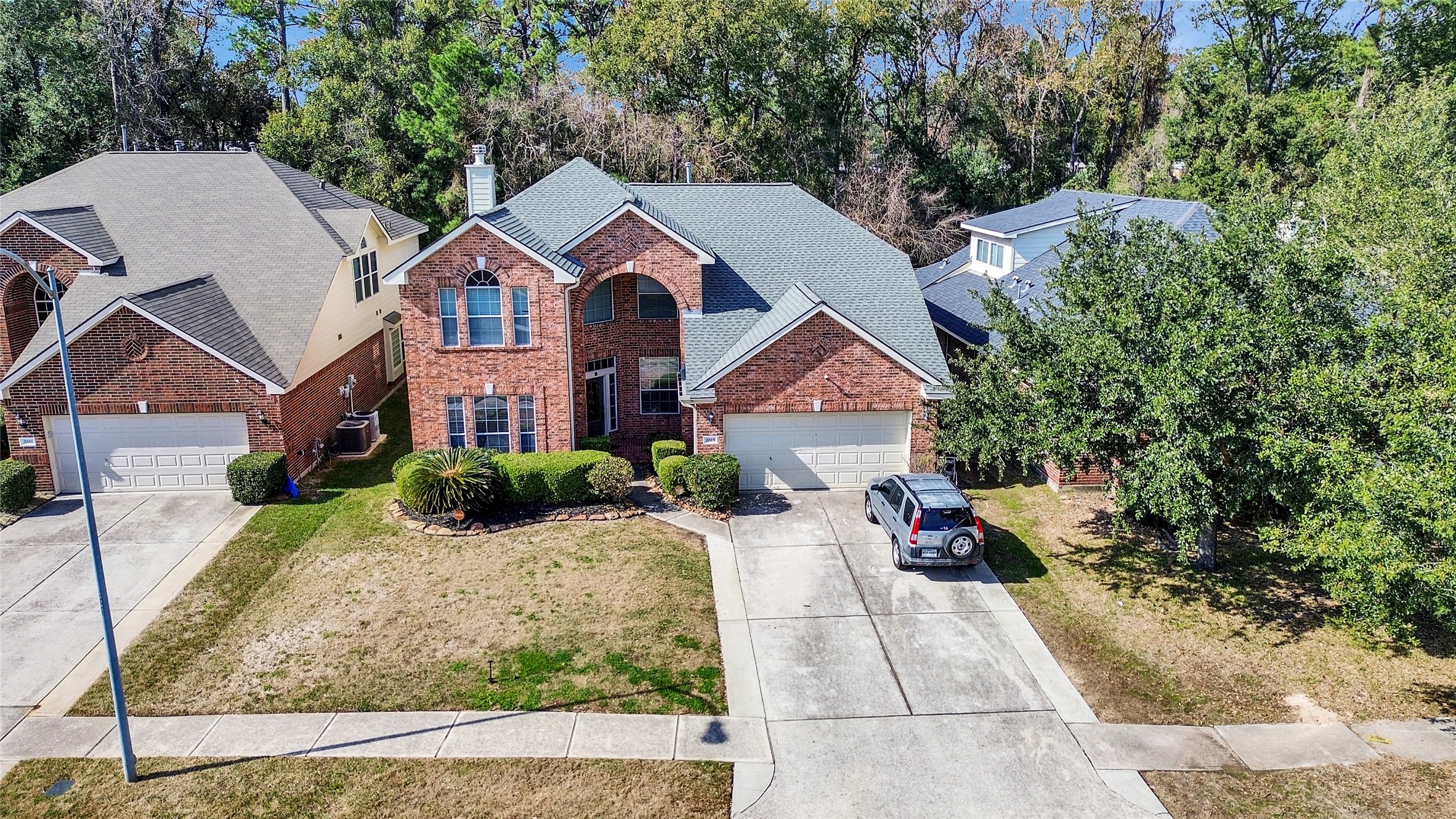 2615 Fern Lacy Drive Spring, TX 77388 - Photo 2 of 33 A sky view look at how this gorgeous house is