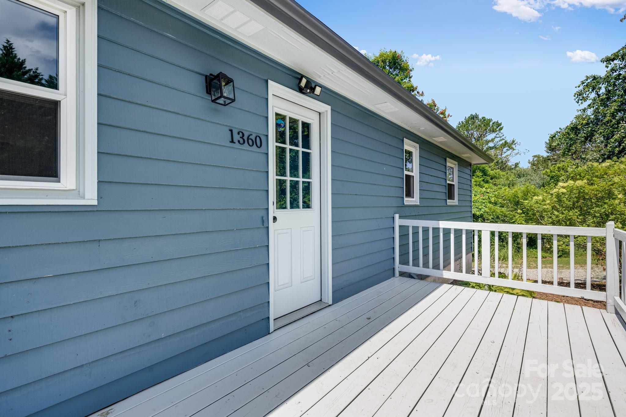 1360 Jupiter Road Weaverville, NC 28787 - Photo 18 of 39 a view of outdoor space with deck and wooden floor