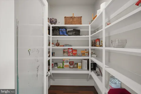 a room with storage and utility