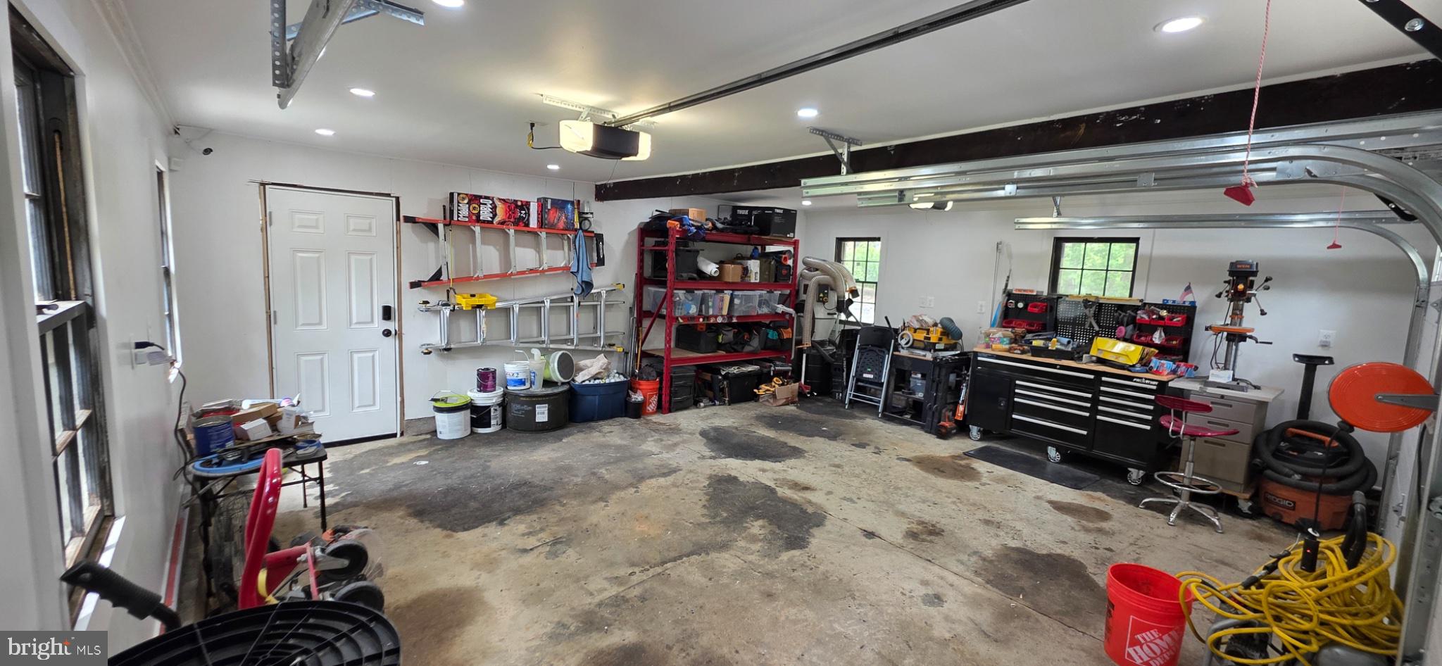 443 High Street Mount Holly, NJ 08060 - Photo 41 of 42 Spacious garage with organized tools.
