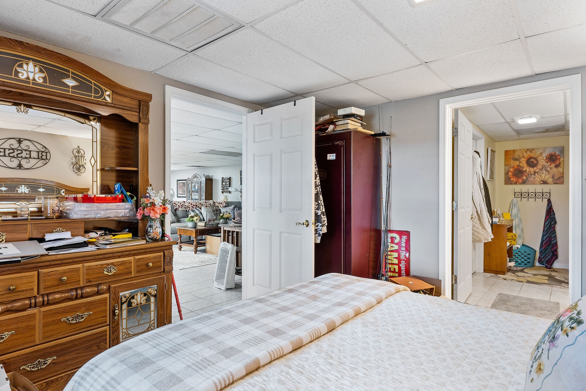 126 Ozone Road Monroe, TN 38573 - Photo 39 of 40 a bedroom with a bed and a mirror