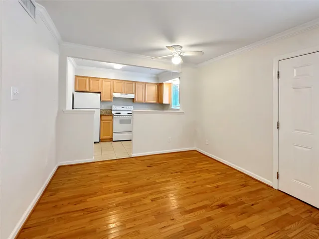 a view of empty room