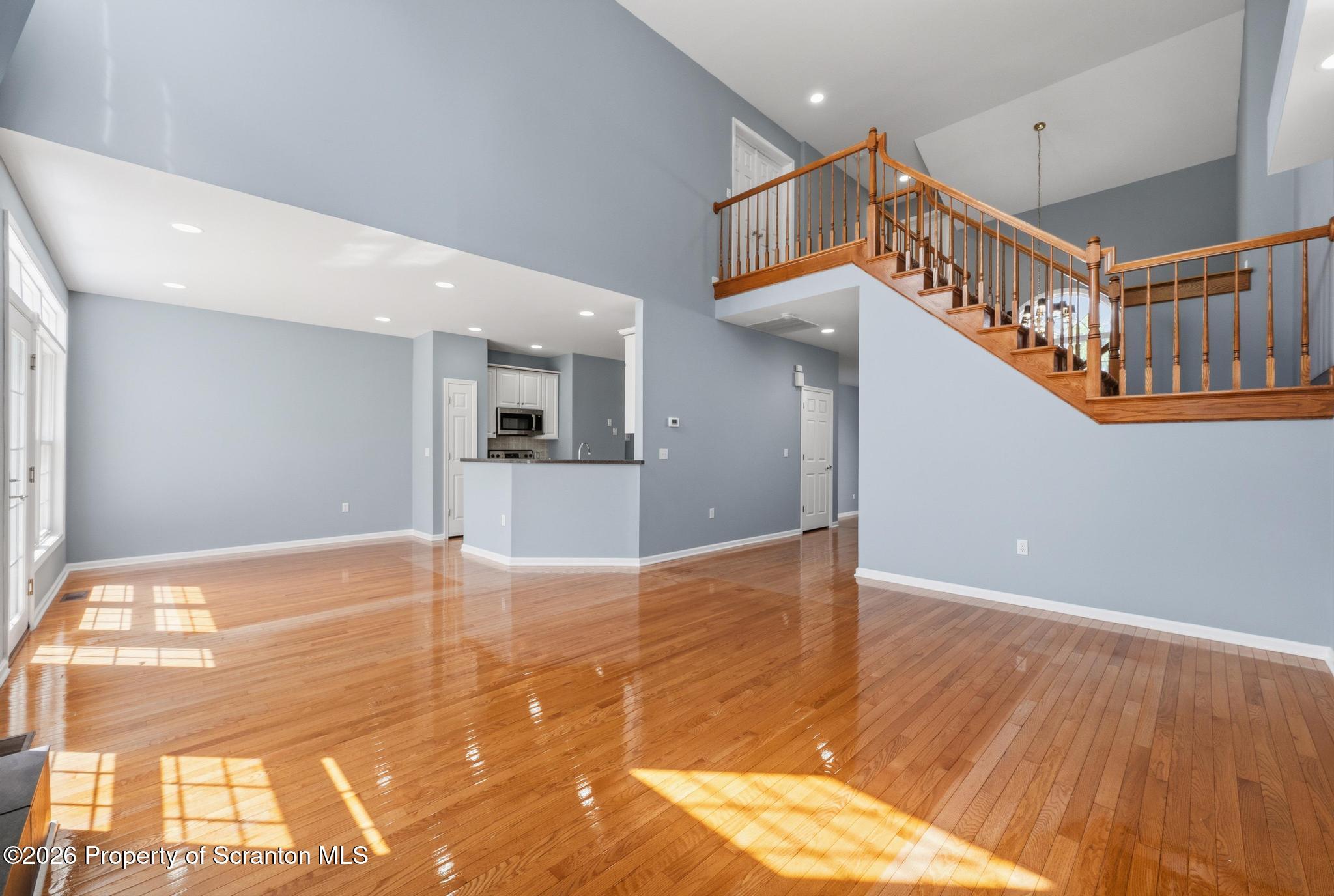 1502 Verne Cl Moosic, PA 18507 - Photo 7 of 46 a view of an entryway with wooden floor