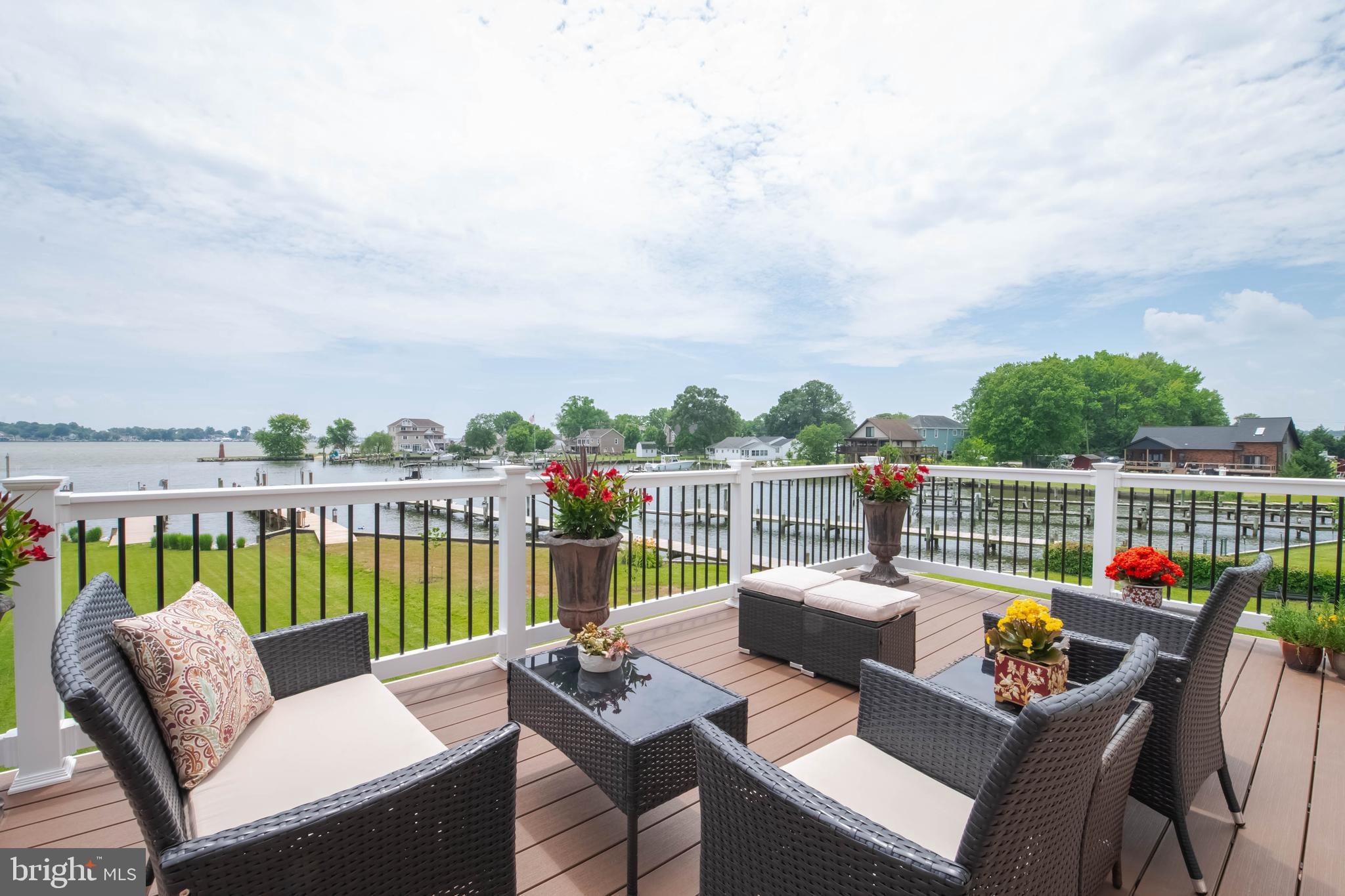 1117 Chester Road Middle River, MD 21220 - Photo 12 of 56 Deck with water view