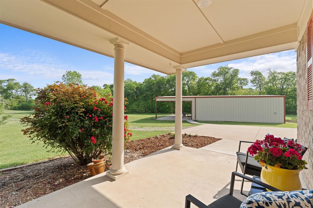 254 Jackson Road Whitewright, TX 75491 - Photo 13 of 40 Front porch view of work shop