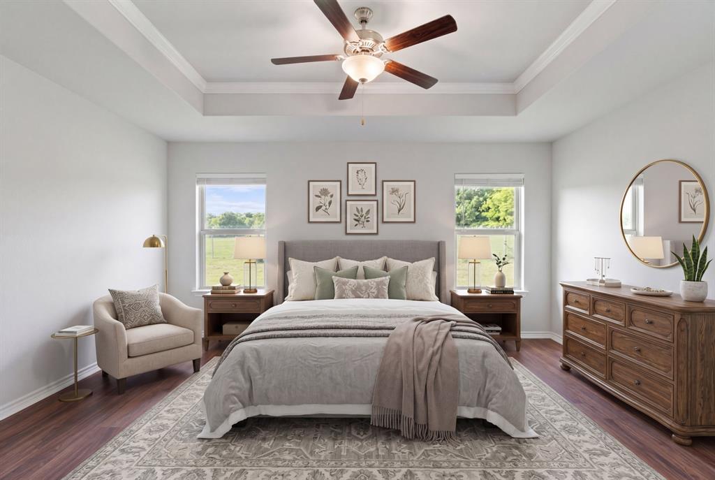 254 Jackson Road Whitewright, TX 75491 - Photo 25 of 40 Primary bedroom virtual staging