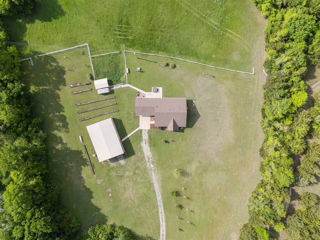 254 Jackson Road Whitewright, TX 75491 - Photo 9 of 40 Overhead view of property