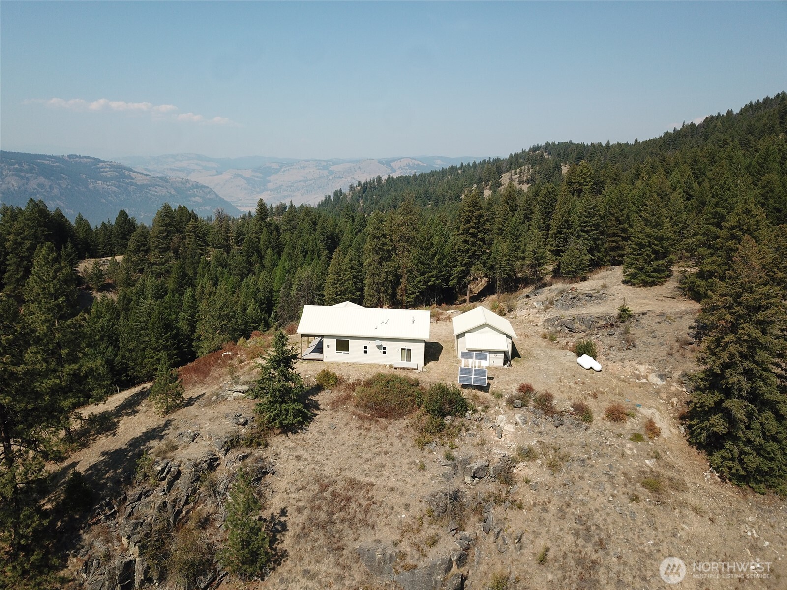 167 Excelsior Way Curlew, WA 99118 - Photo 32 of 37 a view of a dry yard with green space