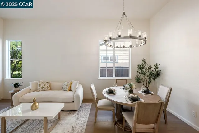 a living room with furniture and window