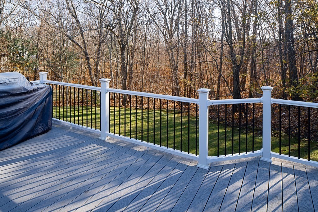 66 Mountwood Road Swampscott, MA 01907 - Photo 28 of 29 a view of a wooden deck and a yard