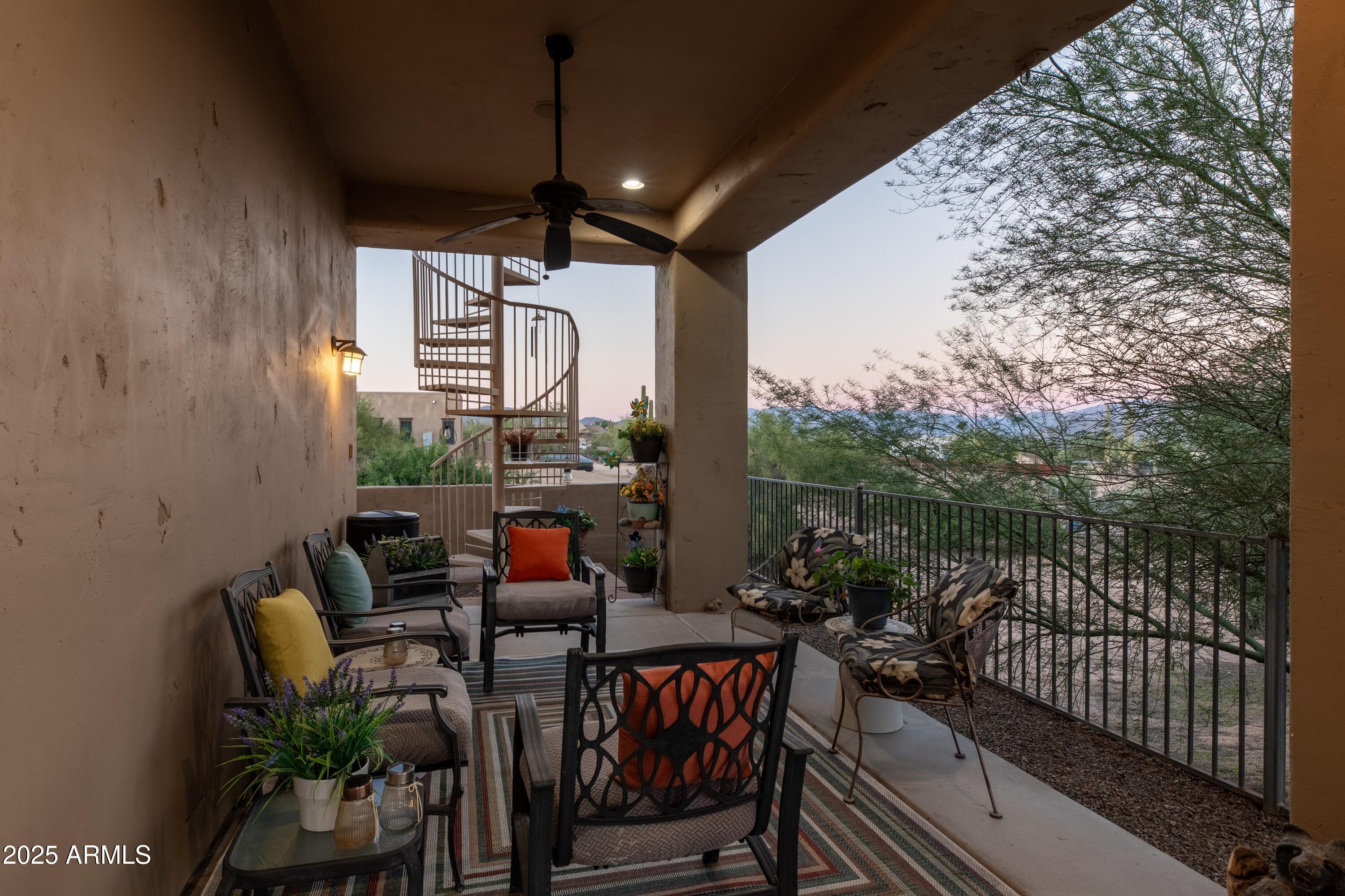 30709 North 170th Street Rio Verde, AZ 85263 - Photo 46 of 88 Stairs to Rooftop Deck