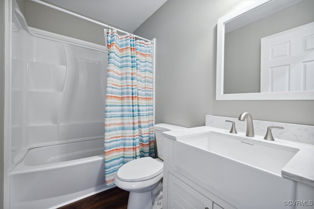 87 Proffits Road Louisa, VA 23093 - Photo 20 of 33 a bathroom with a sink toilet and shower