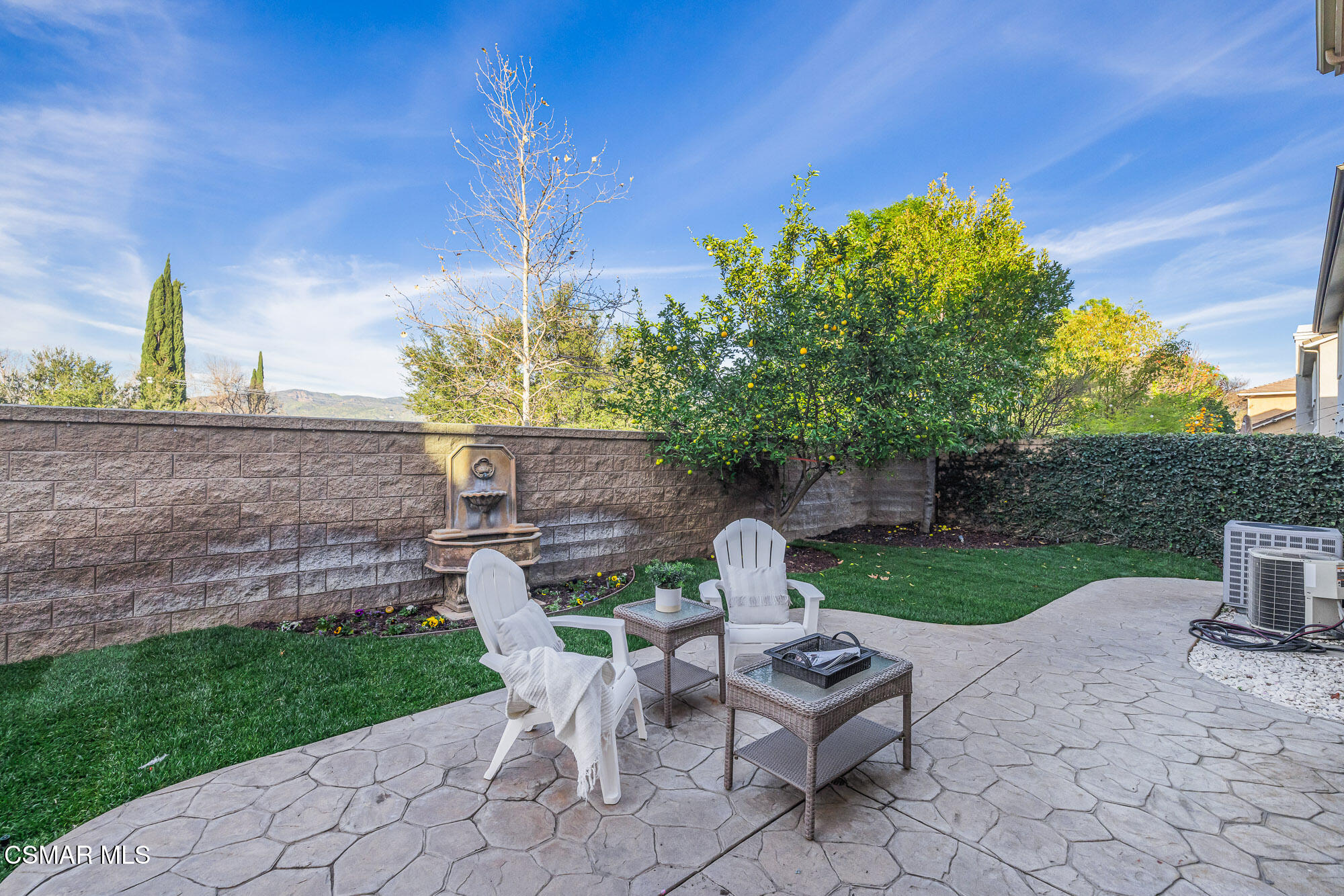 5353 Willow Oak Street Simi Valley, CA 93063 - Photo 40 of 52 a view of a backyard with sitting area