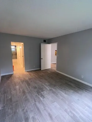 a view of empty room