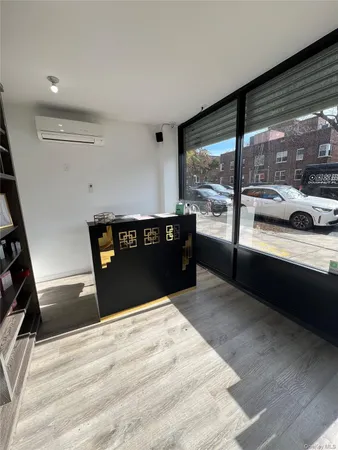 a view of a room with window