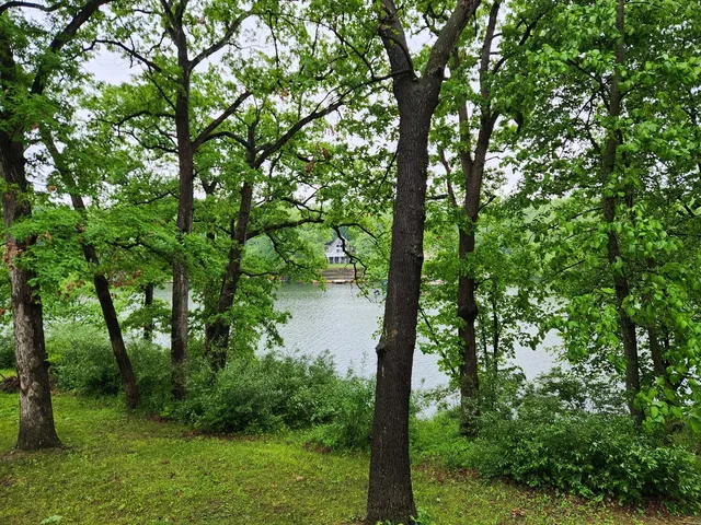 a view of a green field