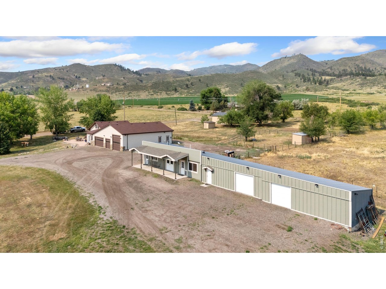 54 Rist View Road Bellvue, CO 80512 - Photo 41 of 50 Aerial of Outbuilding
