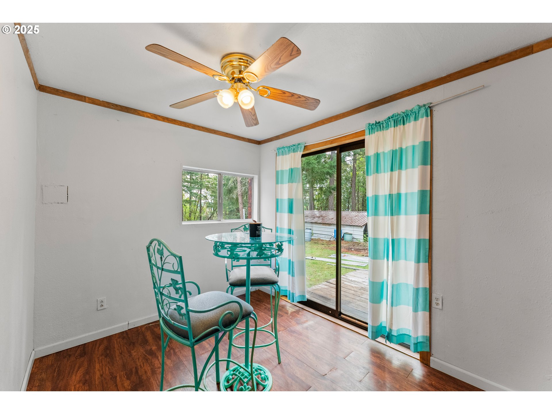 414 Callahan Road Roseburg, OR 97471 - Photo 10 of 33 a view of a dining room with furniture window and outside view