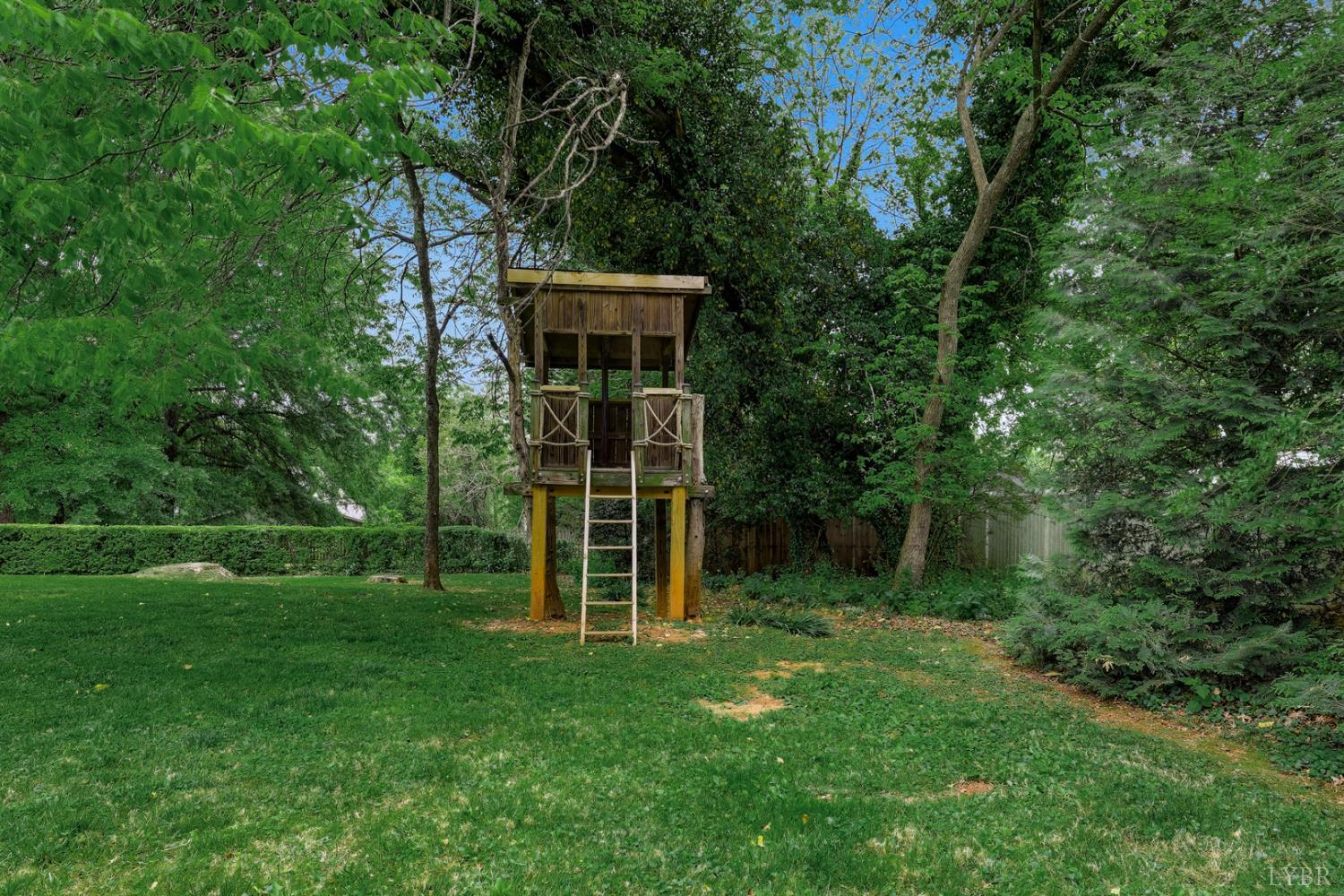 1304 Langhorne Road Lynchburg, VA 24503 - Photo 88 of 96 a view of a wooden house with a big yard