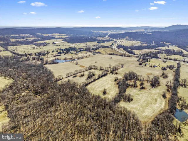 a view of city and mountain