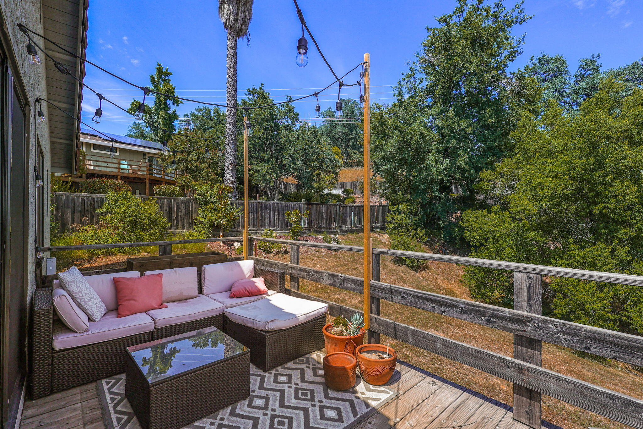 3718 Cal Ore Drive Redding, CA 96001 - Photo 21 of 28 a view of a chairs and table in the balcony