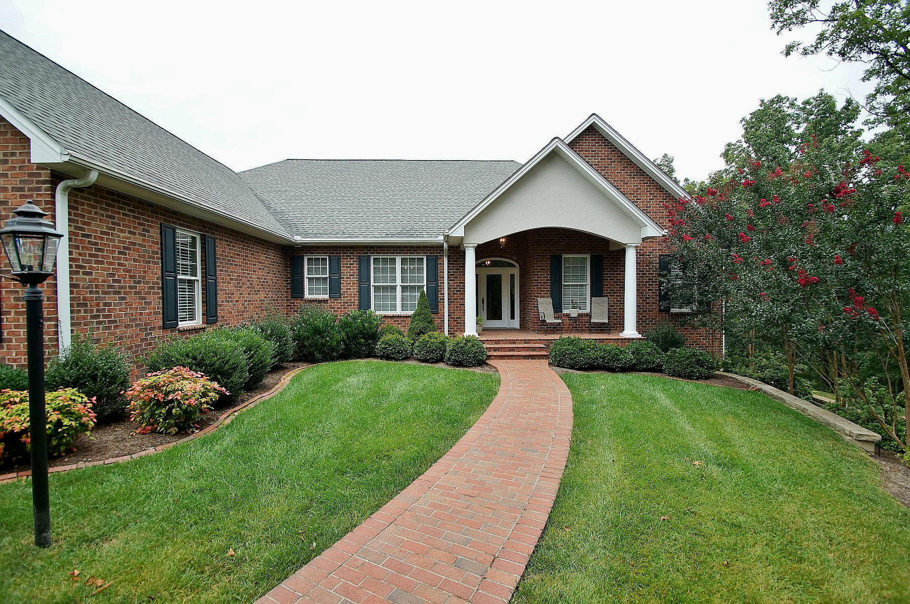 2865 New Ridge Road Elliston, VA 24087 - Photo 5 of 94 a front view of a house with yard and green space