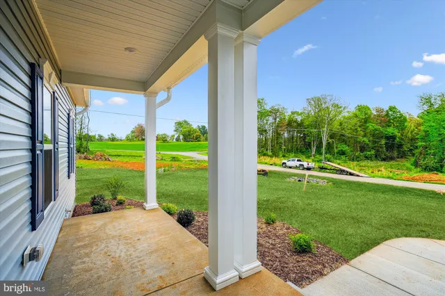 a view of an entrance to house