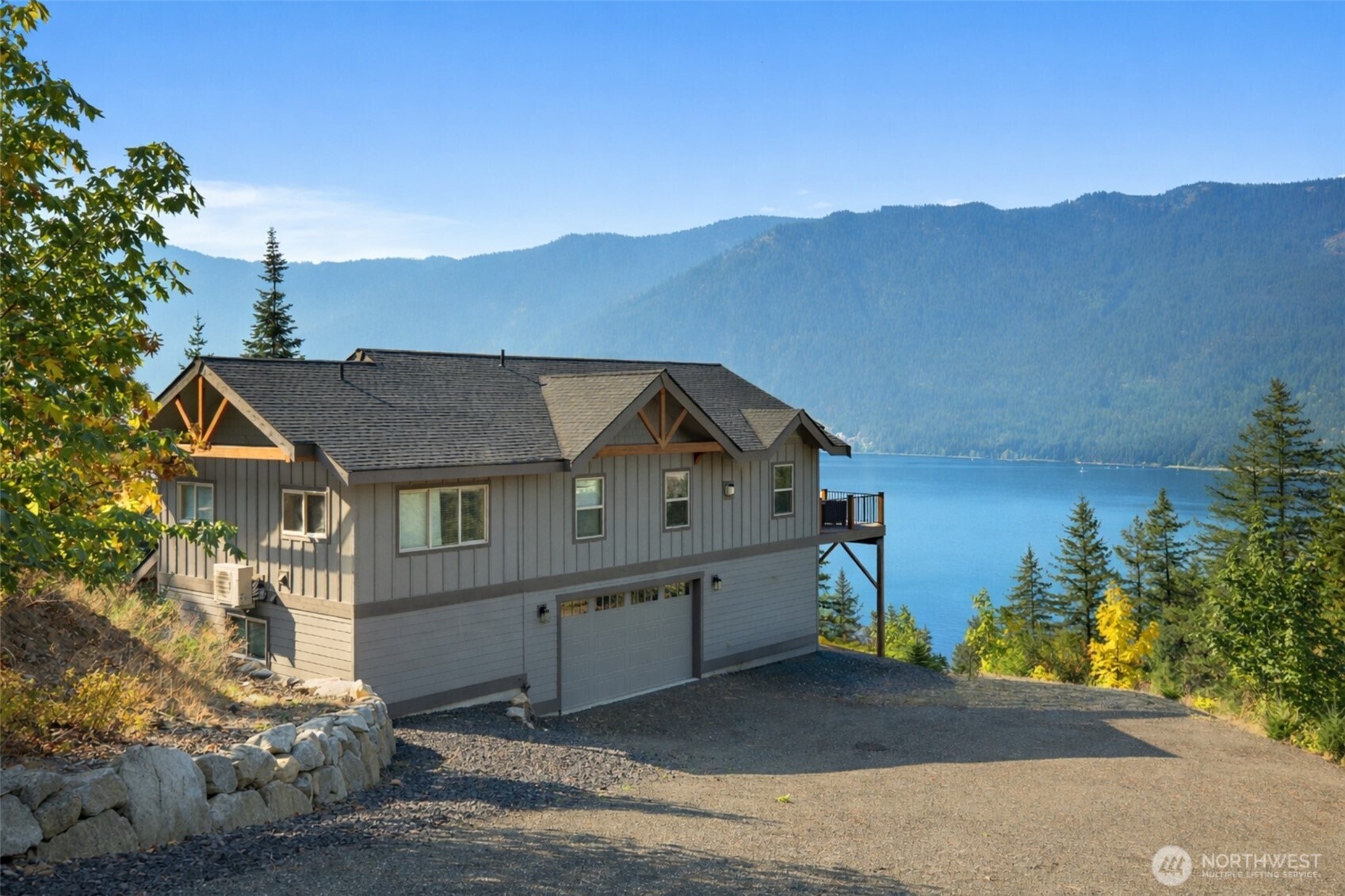 1840 Morgan Creek Road Ronald, WA 98940 - Photo 2 of 33 front view of a house with a yard