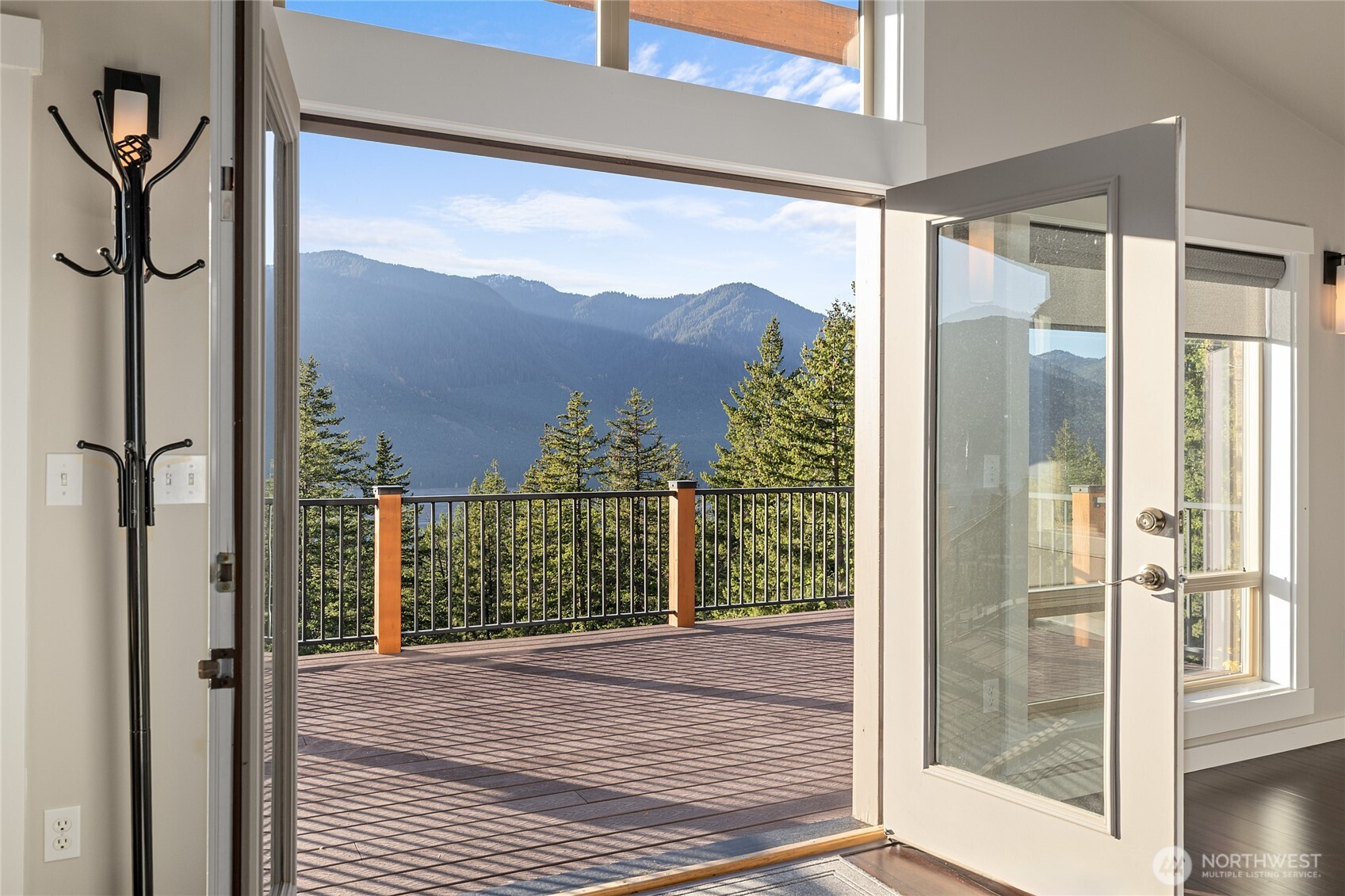 1840 Morgan Creek Road Ronald, WA 98940 - Photo 29 of 33 a view of a glass door with a glass door and a window
