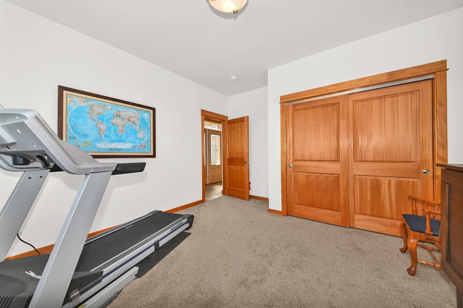 62860 Deschutes Road Bend, OR 97701 - Photo 24 of 34 Bedroom #3 is also spacious with high ceilings