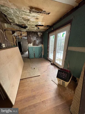 a view of a car garage