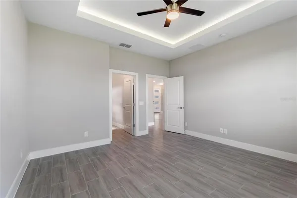 wooden floor in an empty room