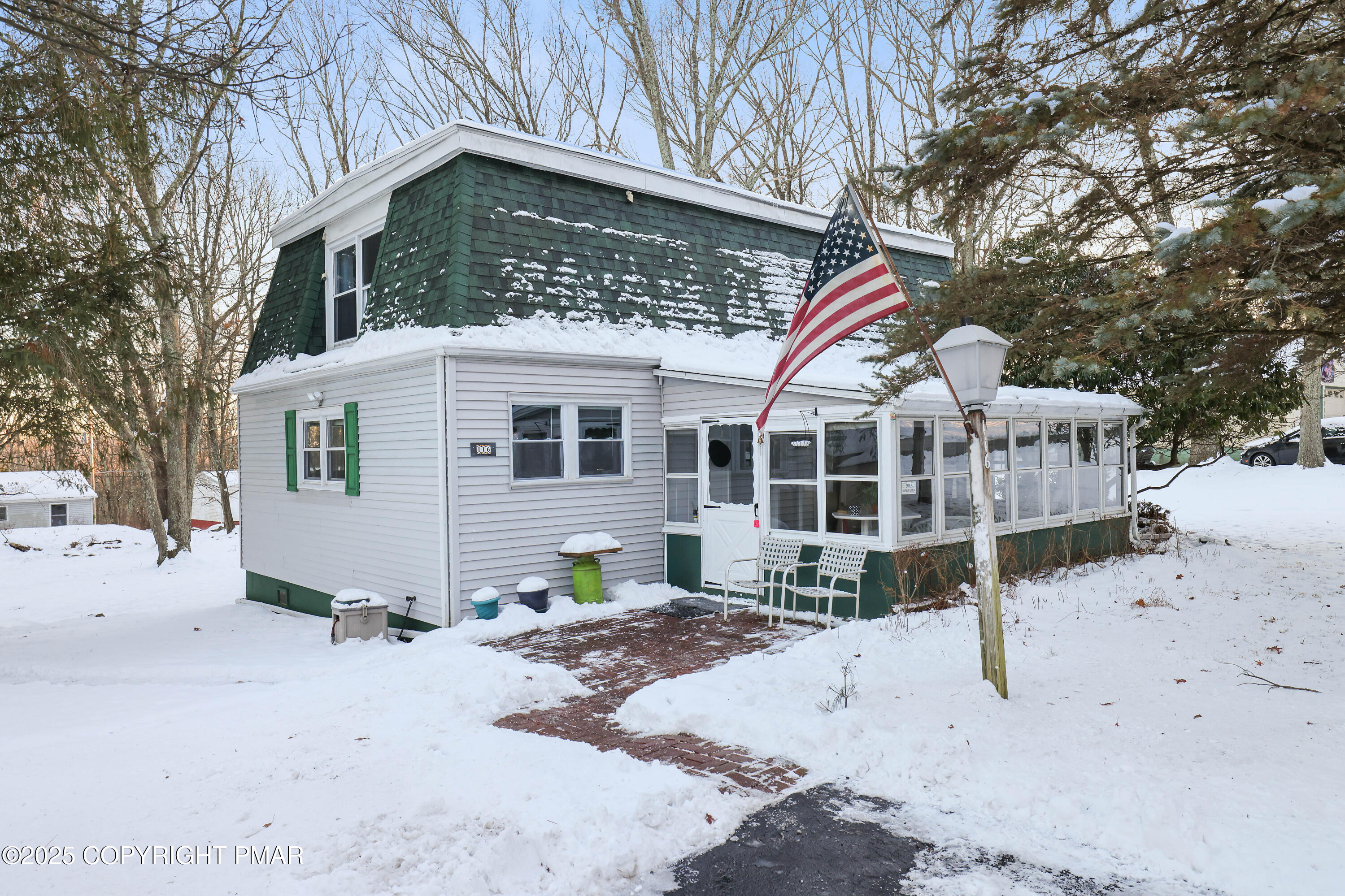 1- Front of the house