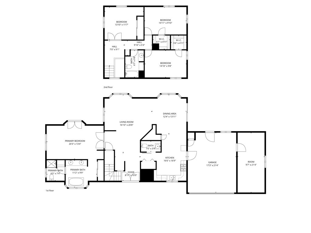 10870 Santa Ana Road Atascadero, CA 93422 - Photo 67 of 67 Floorplan of home. Layout and measurements are approximate.