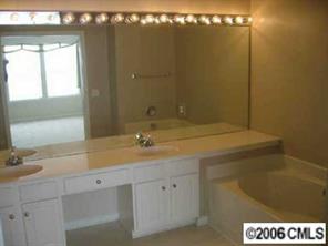 15330 McClure Bridge Road Charlotte, NC 28277 - Photo 6 of 6 a bathroom with a sink and a mirror