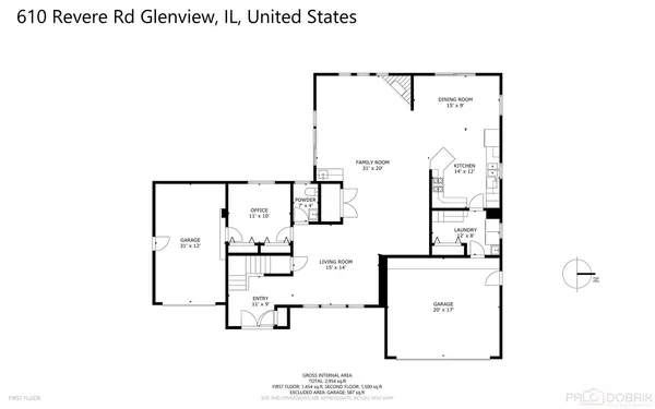 $899,900 | 610 Revere Road, Glenview, IL 60025