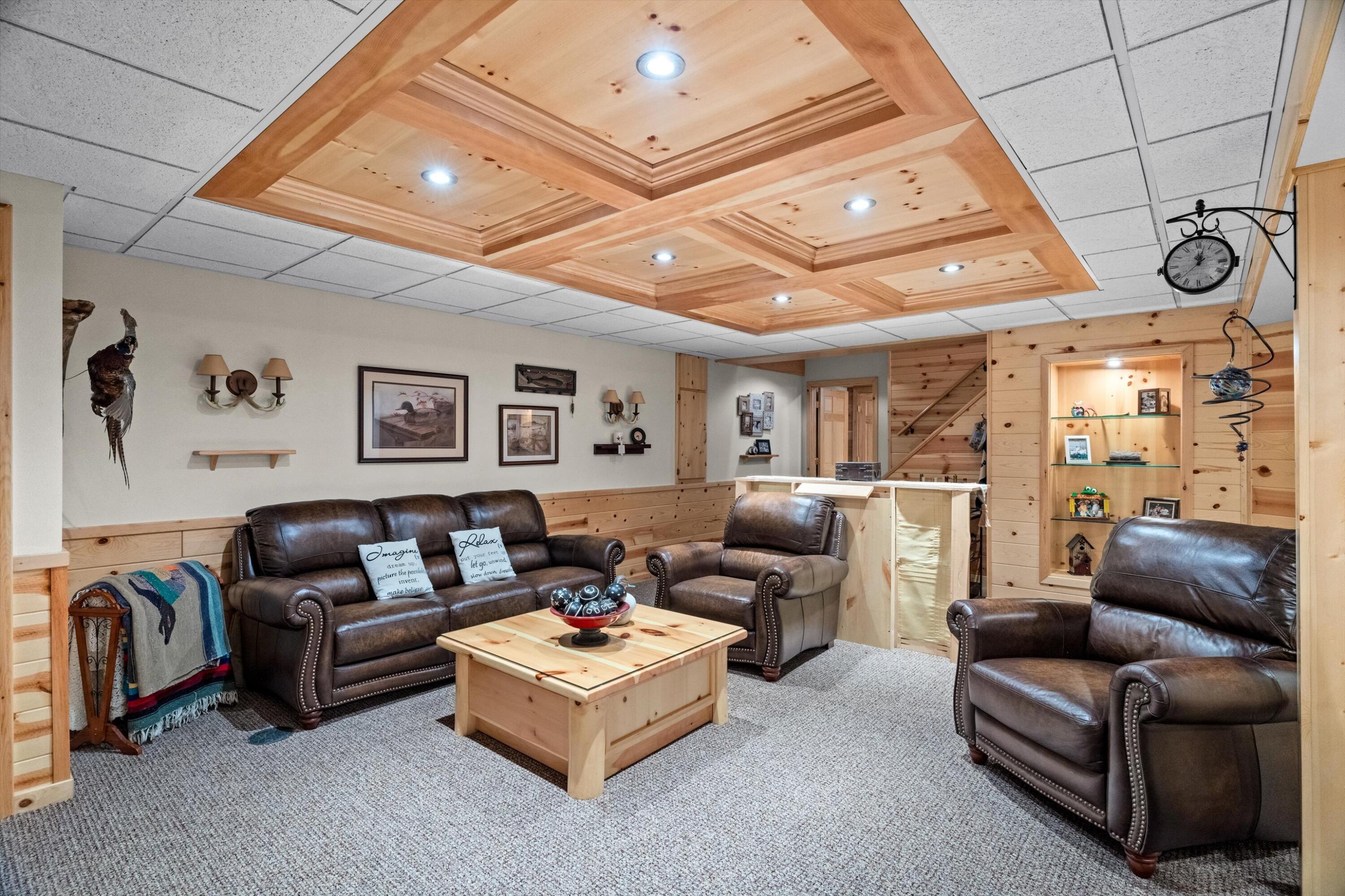 372 Yew Trail Rome, WI 54457 - Photo 28 of 39 Custom built ceiling