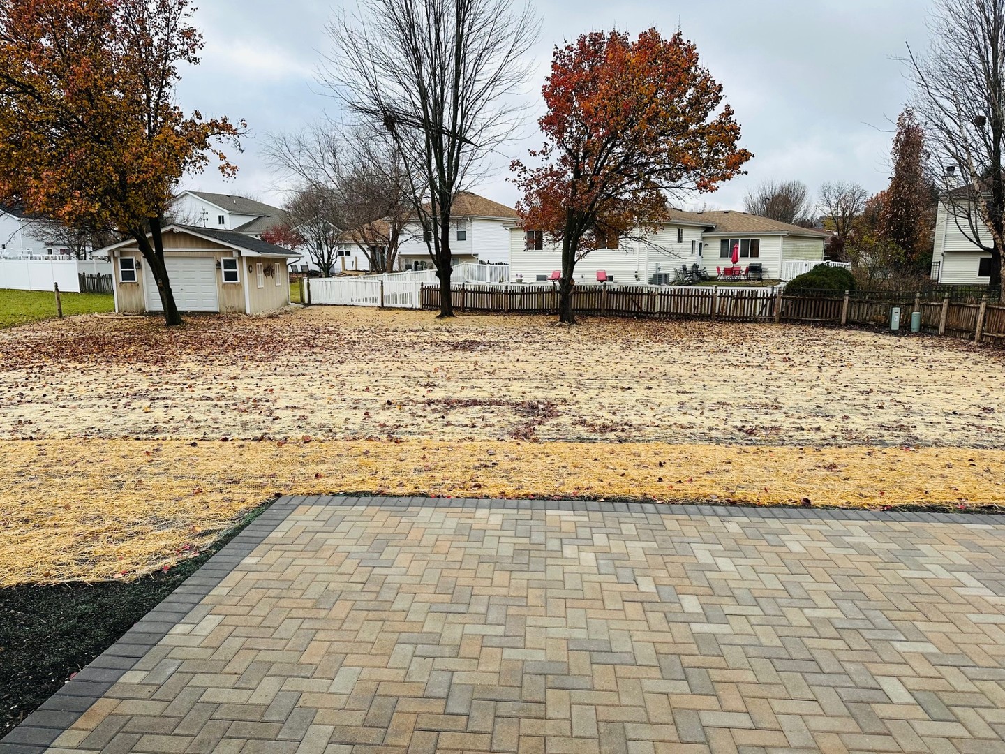 1805 Pebble Beach Drive Plainfield, IL 60586 - Photo 16 of 18 a front view of a house with a yard