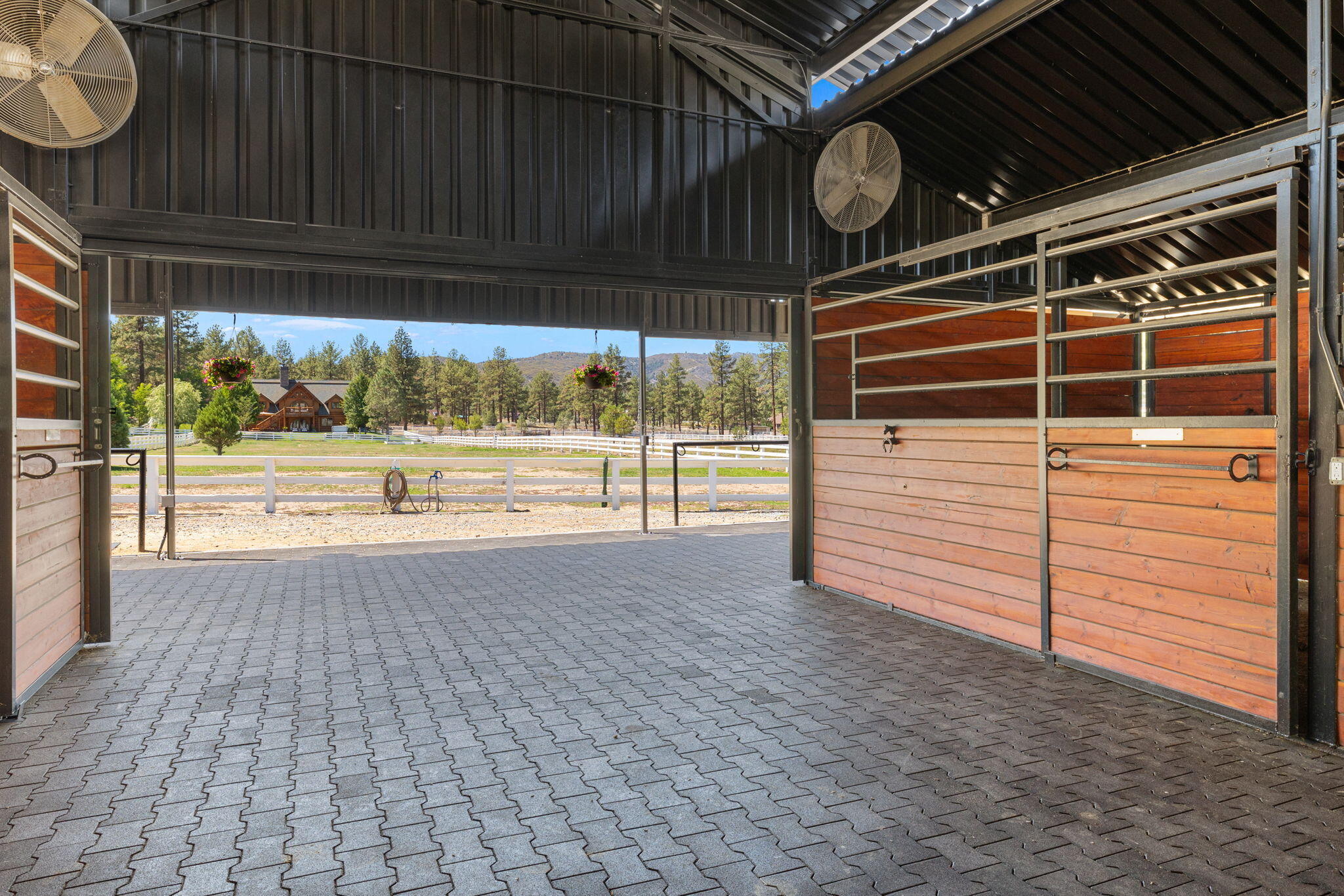 61380 Devils Ladder Road Mountain Center, CA 92561 - Photo 31 of 44 a view of a backyard of the house