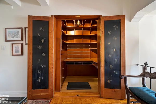 a view of front door