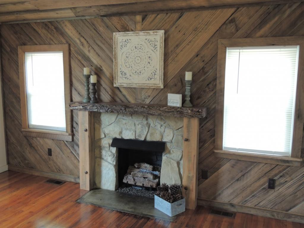 124 Meadow View Road Rogersville, TN 37857 - Photo 2 of 27 Living Room Fireplace