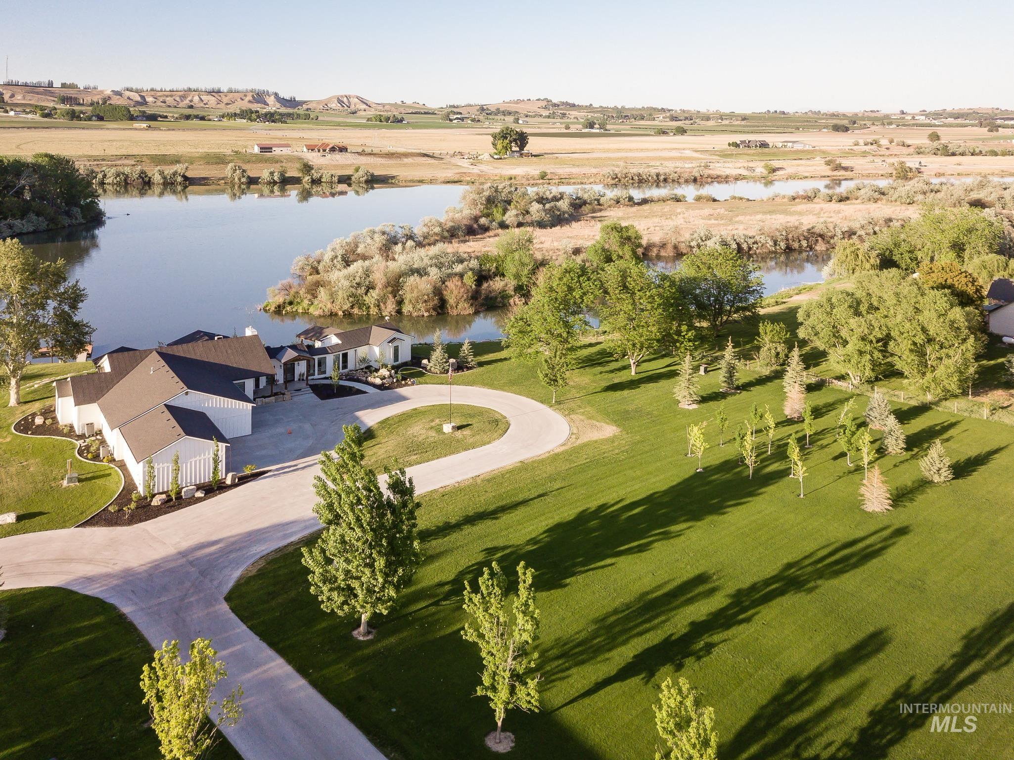 2475 River Ranch Emmett, ID 83617 - Photo 6 of 15 Aerial view of a nearby body of water