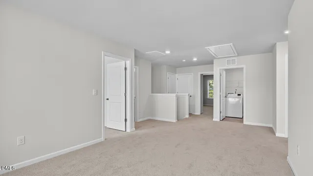 a view of empty room