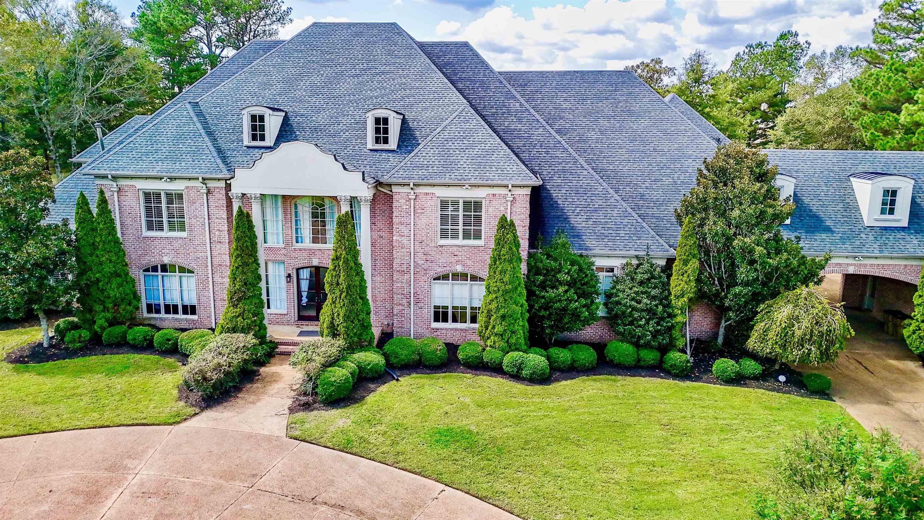 205 Jamerson Farm Road Collierville, TN 38017 - Photo 2 of 36 French country home with a front lawn