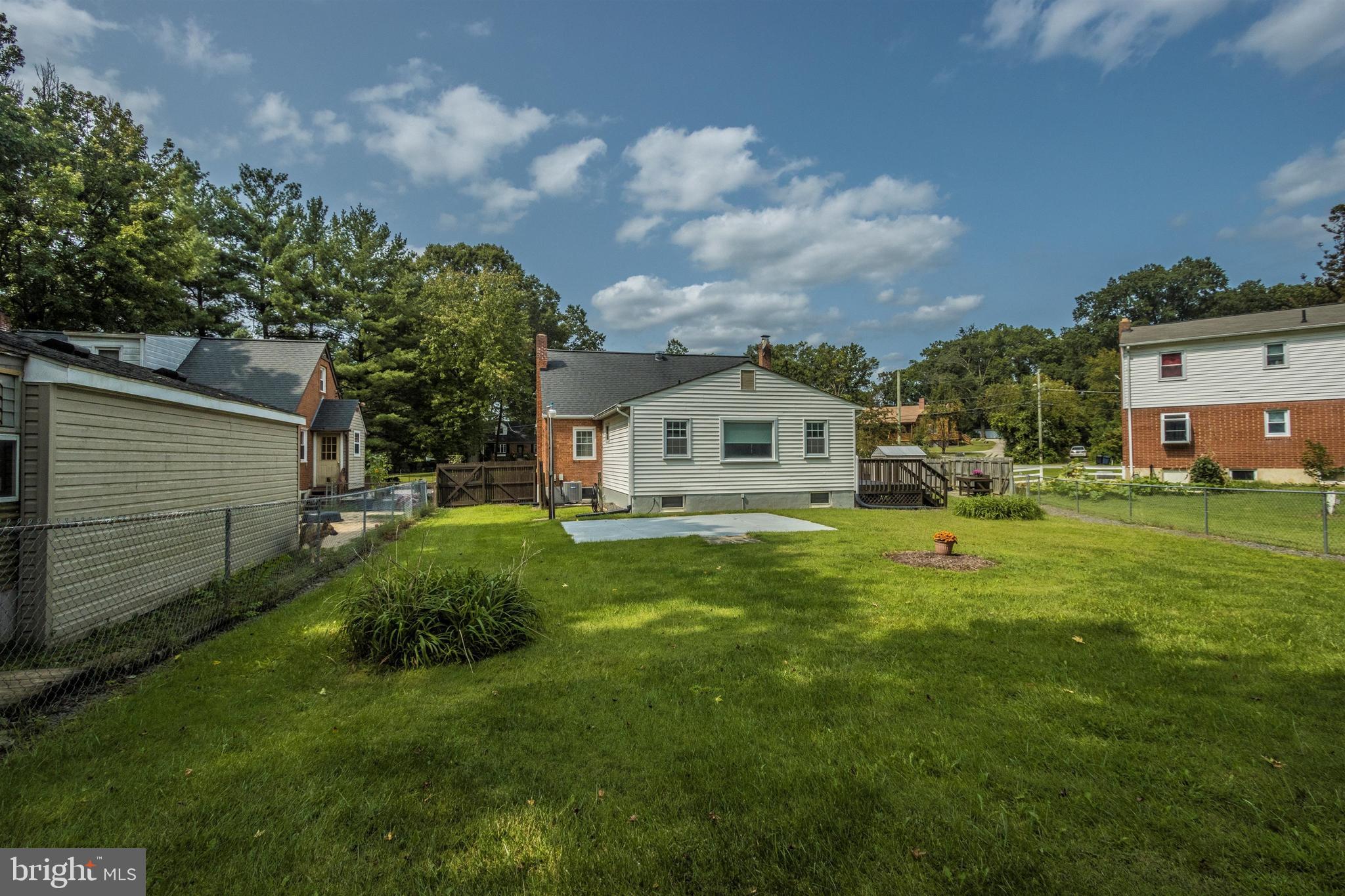 5213 Cochran Road Beltsville, MD 20705 - Photo 38 of 47 REAR BACKYARD