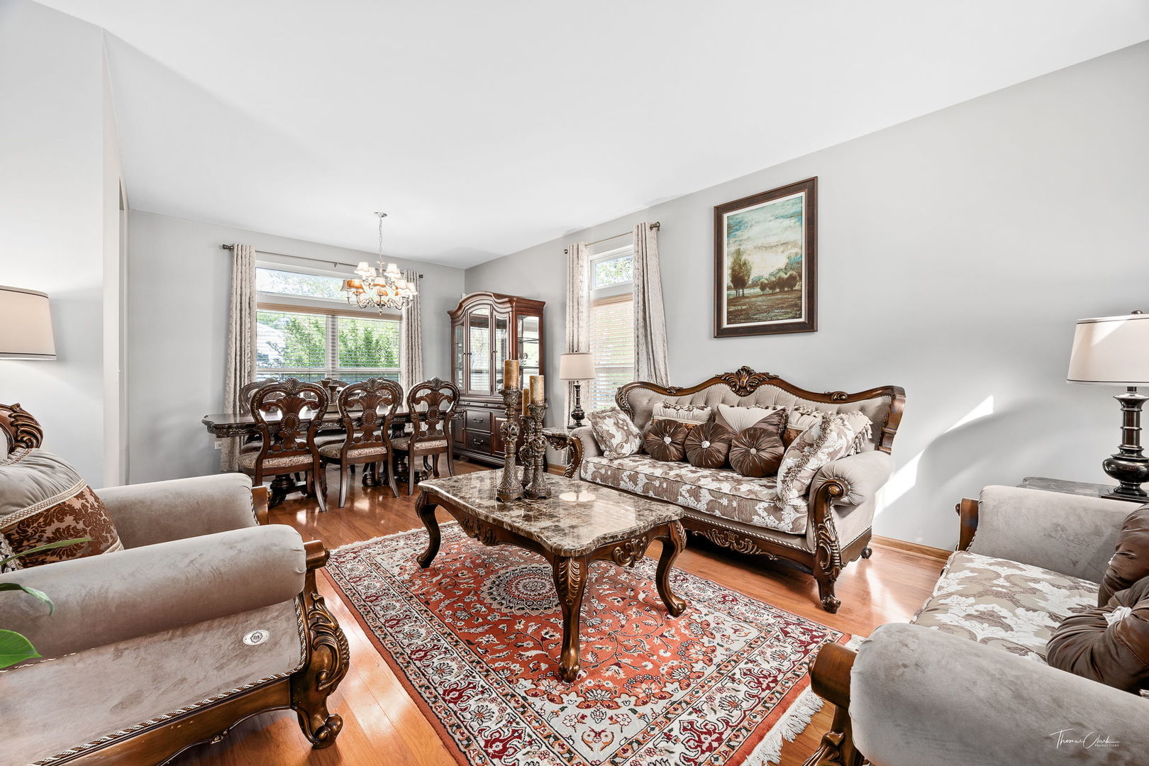 1913 Apple Valley Road Bolingbrook, IL 60490 - Photo 9 of 32 a living room with furniture a rug and a window