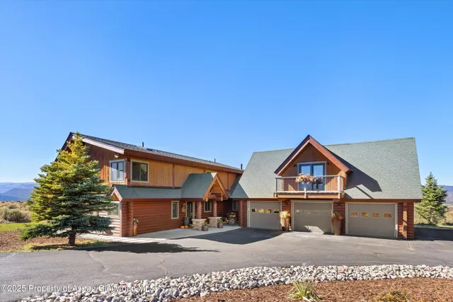 front view of a house with a street