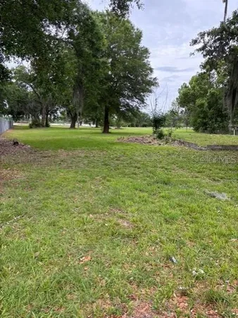 a view of a green field