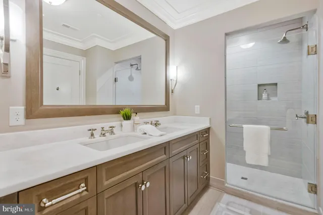 a view of a balcony with lake view