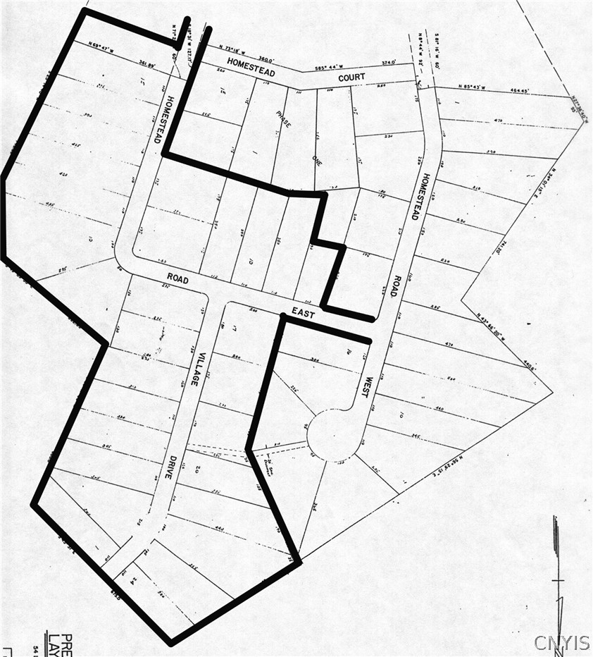 Homestead Road Clinton, NY 13323 - Photo 2 of 17 Existing development Homestead Rd West and future phase drawing never completed. Lot 2.1 30AC